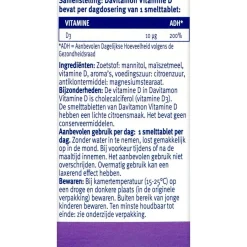 Davitamon Vitamine D Smelttabletten