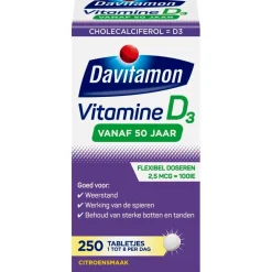 Davitamon Vitamine D3 Vanaf 50 Jaar Tabletten