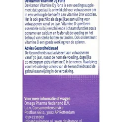 Davitamon Vitamine D Volwassenen Smelttabletten