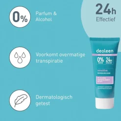 Deoleen Sensitive Antitranspirant Crème