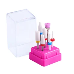 Dermarolling Keramische Nagelfrees Bitjes 7-delige Set Compleet