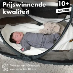 Deryan Baby Luxe Campingbedje Inclusief zelfopblaasbare matras