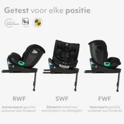 Deryan Chase i-Size Autostoel 0–36 kg 360° Isofix
