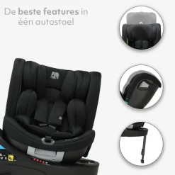 Deryan Chase i-Size Autostoel 0–36 kg 360° Isofix