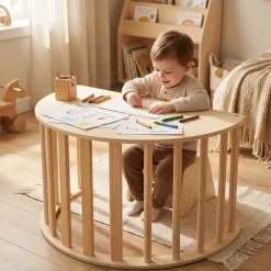 Deryan Houten Klimboog Inclusief Kussen Montessori Klimrek En Tekentafel