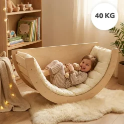 Deryan Houten Klimboog Inclusief Kussen Montessori Klimrek En Tekentafel