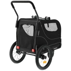 Deryan Luxe Pet Trailer Hondenkar