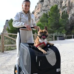 Deryan Luxe Pet Trailer Hondenkar