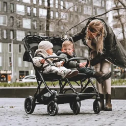 Deryan Luxe Rolo X2 XL Dubbele Buggy Duo