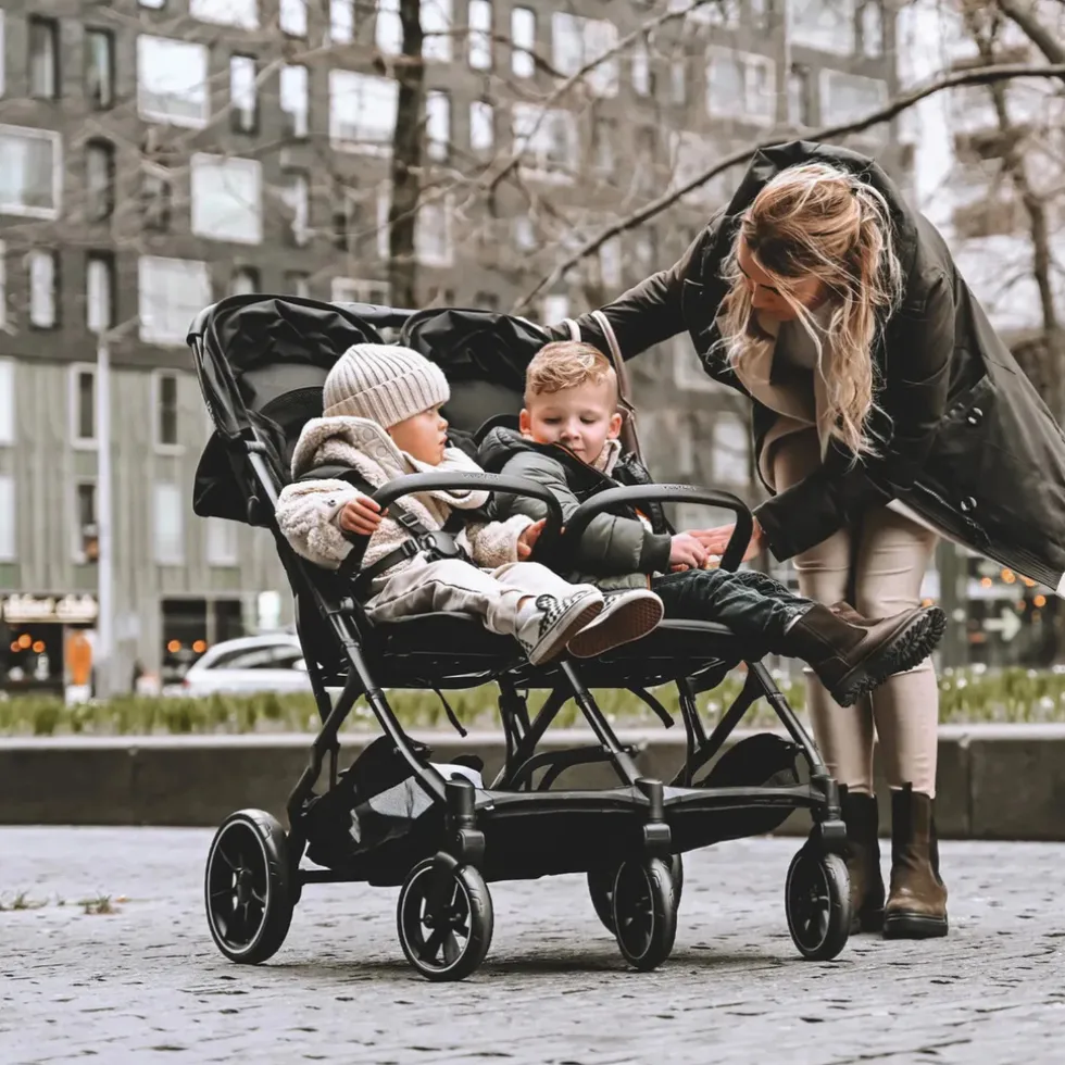 Deryan Luxe Rolo X2 XL Dubbele Buggy Duo