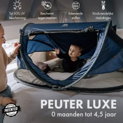 Deryan Peuter Luxe Campingbedje Inclusief zelfopblaasbare matras