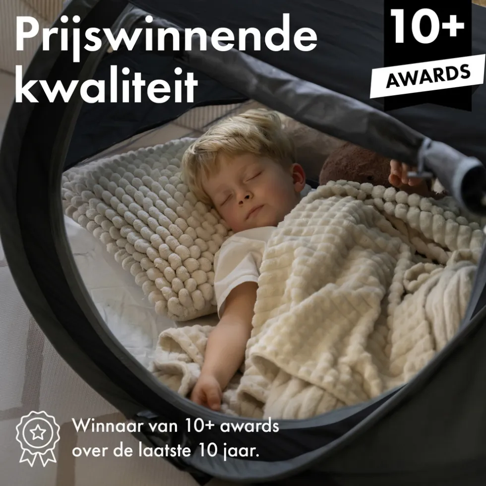 Deryan Peuter Luxe Campingbedje Inclusief zelfopblaasbare matras