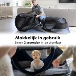 Deryan Peuter Luxe Campingbedje Inclusief zelfopblaasbare matras