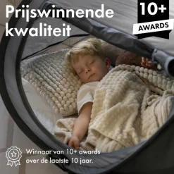 Deryan Peuter Luxe Campingbedje met Zelfopblaasbare Matras