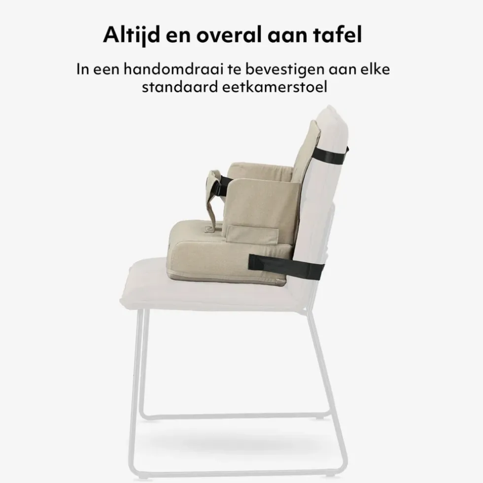 Deryan Travel Booster Stoelverhoger Inclusief Bevestigingsriem