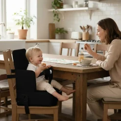 Deryan Travel Booster Stoelverhoger Inclusief Bevestigingsriem