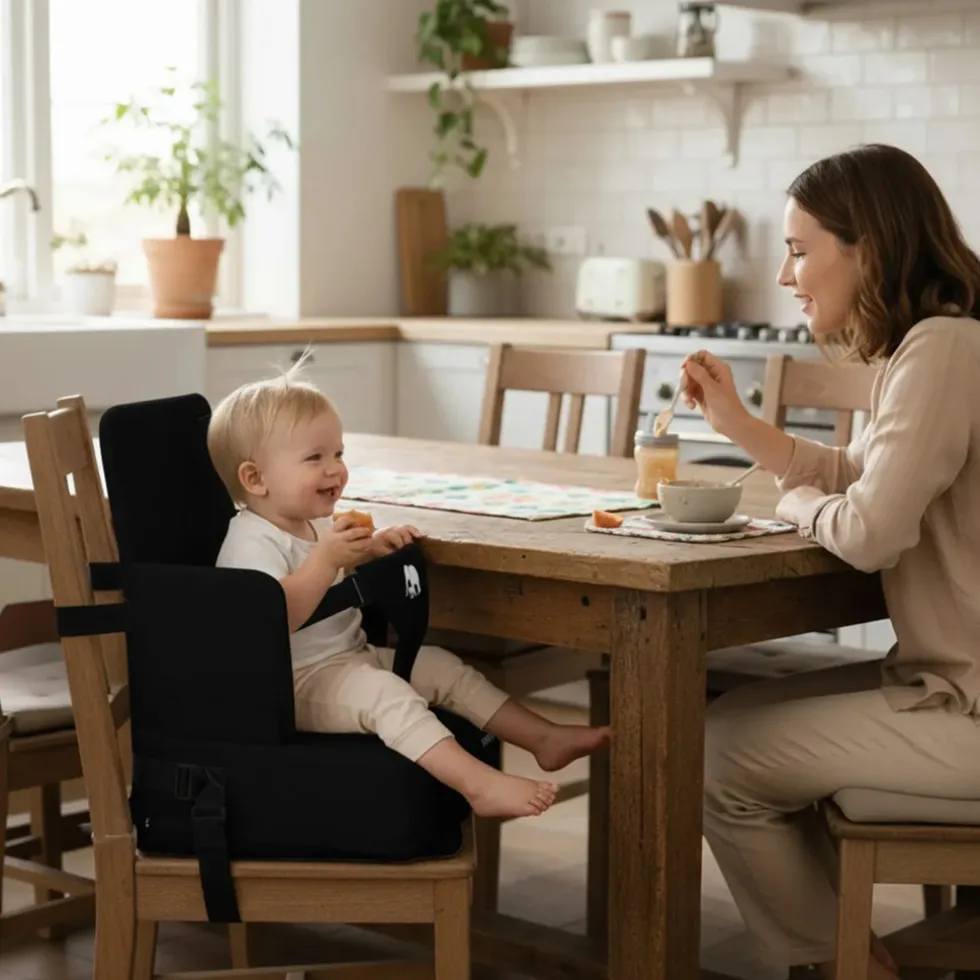 Deryan Travel Booster Stoelverhoger Inclusief Bevestigingsriem