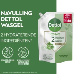 Dettol Hydrating Aloë Vera Antibacteriële Wasgel Navulling