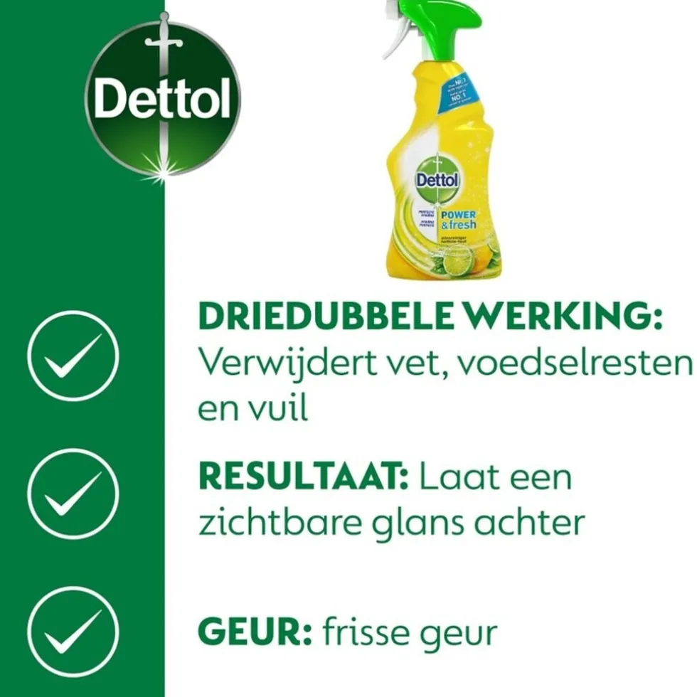 Dettol Power & Fresh Citrus Allesreiniger Spray