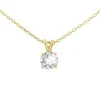 Di Lusso 14K Gouden Collier met hanger – 0.25 ct Lab Grown Diamant