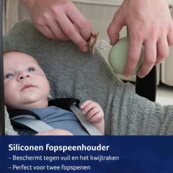 Difrax LOVI Fopspeenhouder van Siliconen