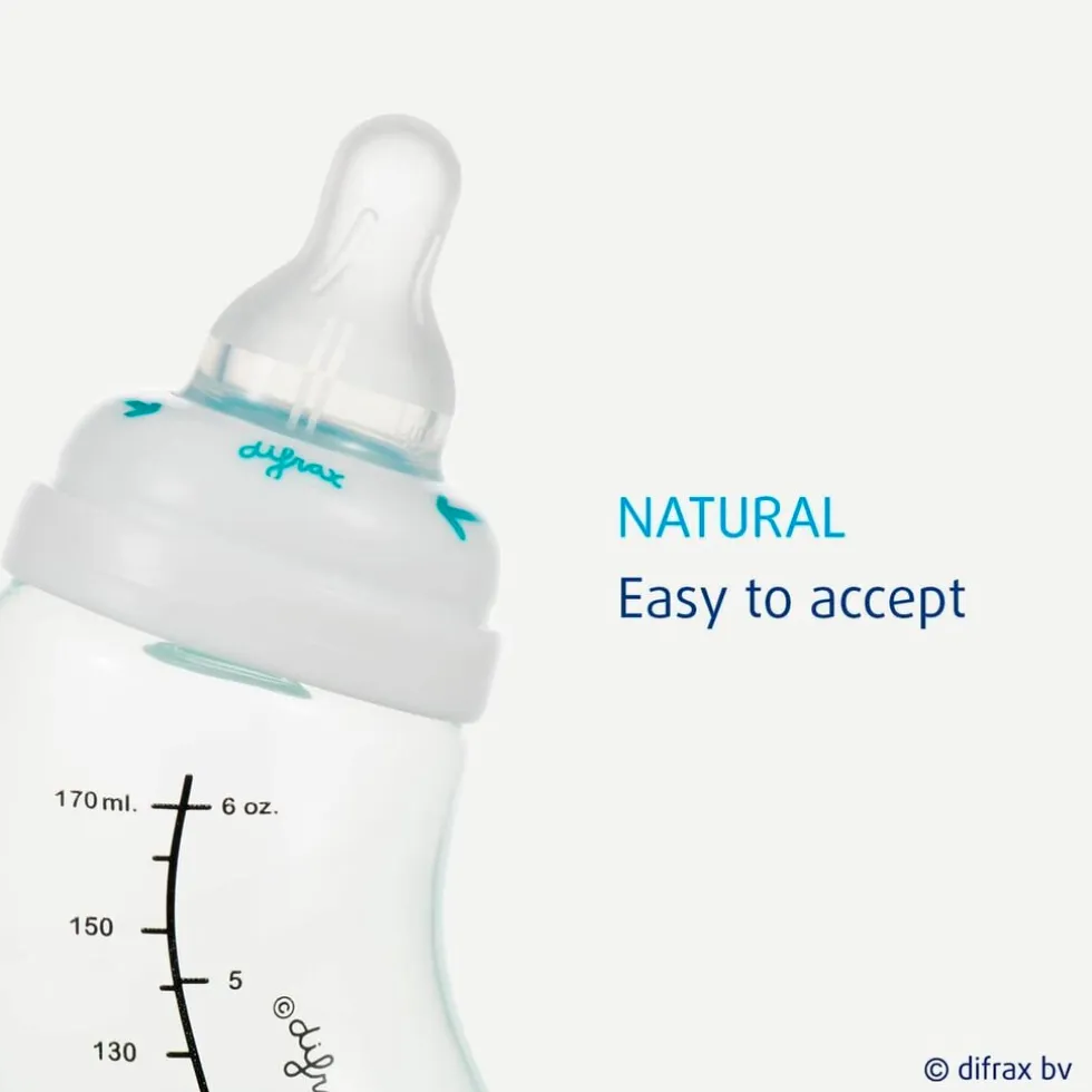 Difrax Natural 1-2-3 3+M Doseerring en Flessenspeen