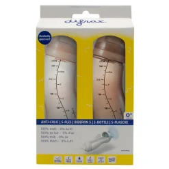 Difrax Natural 0+M S-Fles 2-Pak