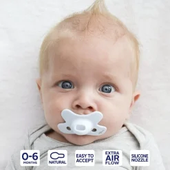 Difrax Pure Natural 0-6 maanden Fopspeen