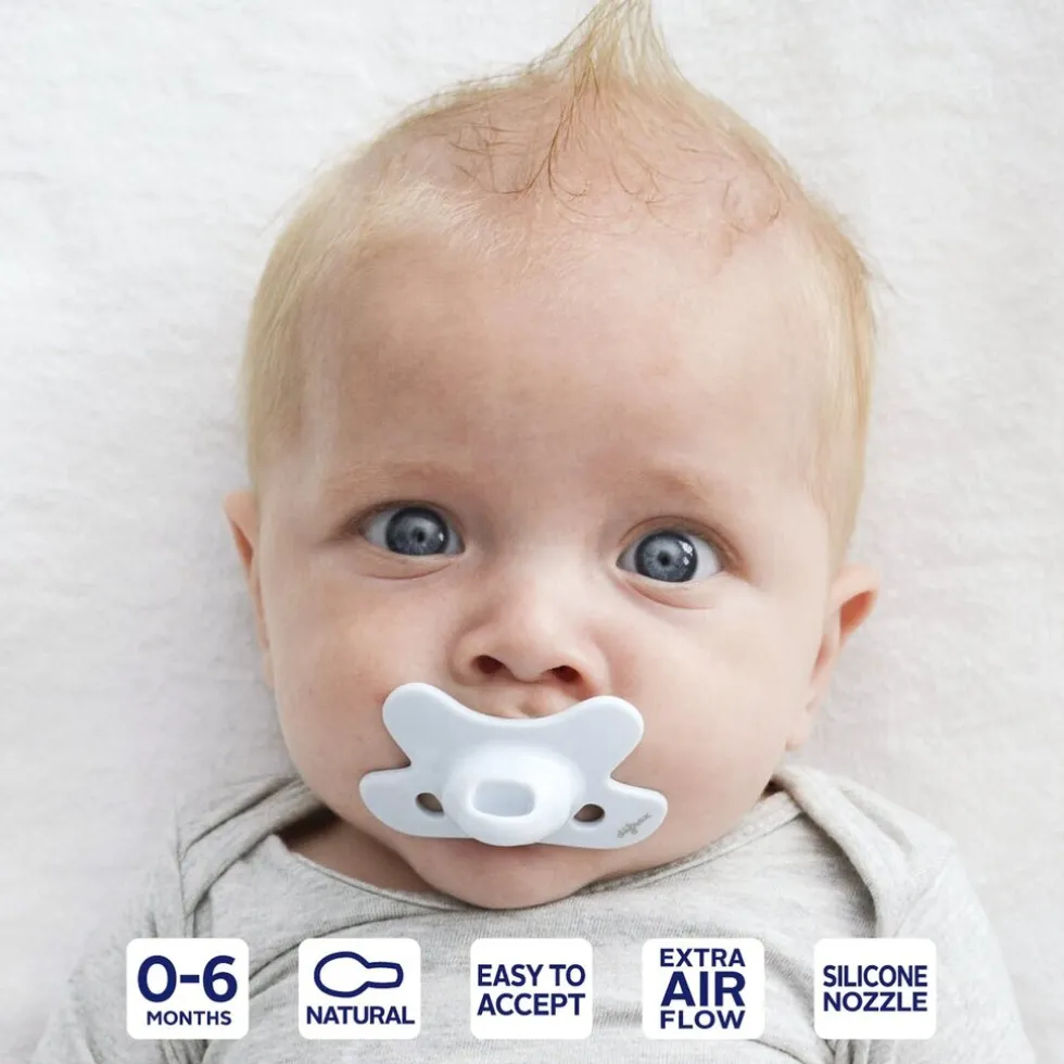 Difrax Pure Natural 0-6 maanden Fopspeen