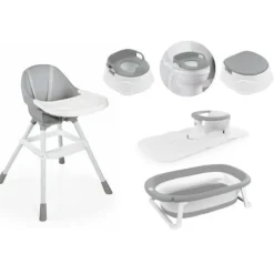 Dolu Baby Bad & Kinderstoel 6-delig Set