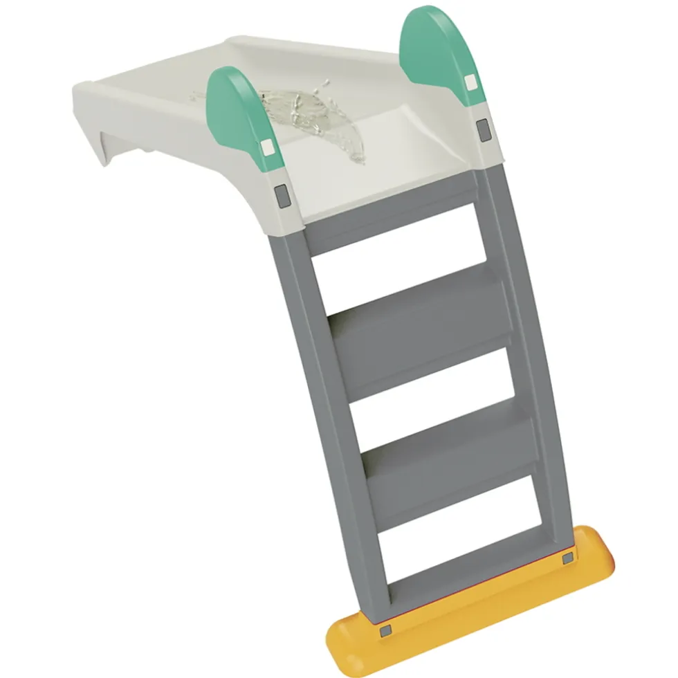 Dolu Grijs/Wit Water Glijbaan