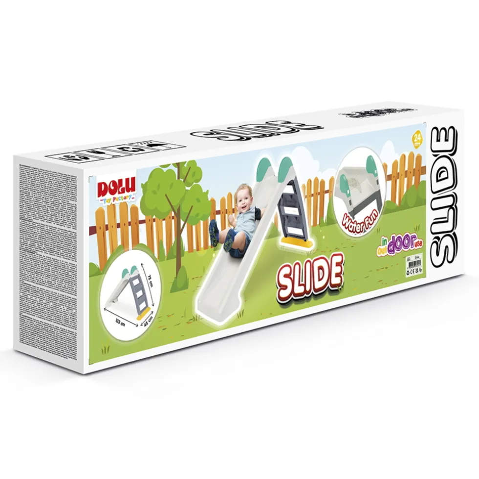 Dolu Grijs/Wit Water Glijbaan