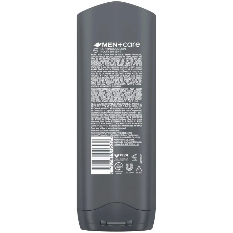 Dove Men+Care Sportcare 3-in-1 Douchegel