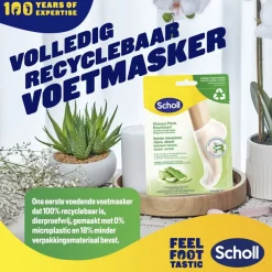 Dr. Scholl's Aloë Vera Voedend Voetmasker