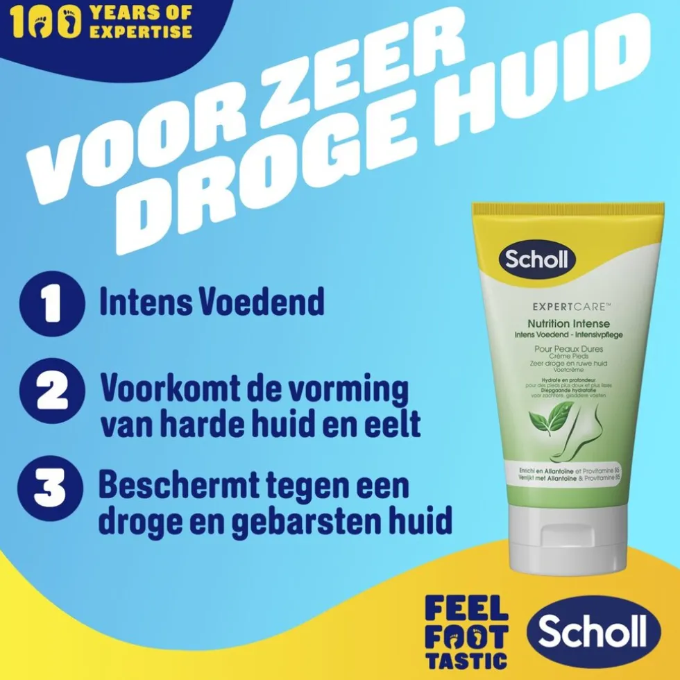 Dr. Scholl's Expert Care Intens Voedende Voetencrème