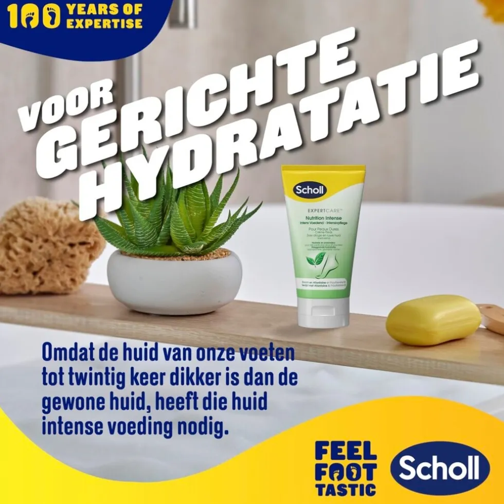 Dr. Scholl's Expert Care Intens Voedende Voetencrème