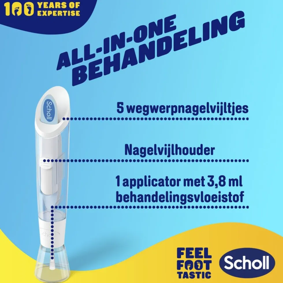 Dr. Scholl's 2-In-1 Oplossing voor Schimmelnagels
