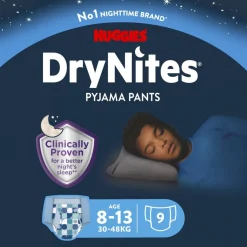 DryNites Boys 8-13 Jaar Nachtbroekjes