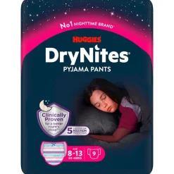 DryNites Girls 8-13 Jaar Nachtbroekjes