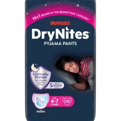 DryNites Girls 4-7 Jaar Nachtbroekjes