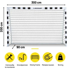 Dunlop Voetbaldoel MEDVO6310/011