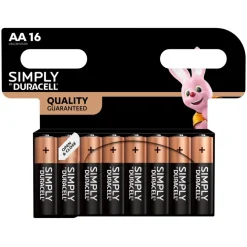 Duracell Simply AA Batterijen