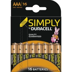 Duracell Simply AAA Batterijen