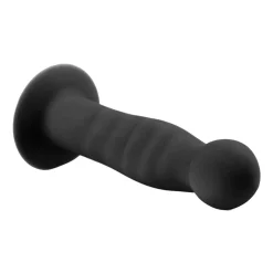 EasyToys Ribbed Dong Siliconen Anal Dildo with Suction Cup