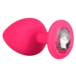 EasyToys Siliconen Buttplug Set met Diamant