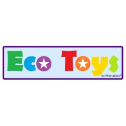 Eco Toys 30cm Pop met Krullen en Geel Jurkje