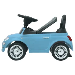 Eco Toys Fiat 500 Blauw Loopauto