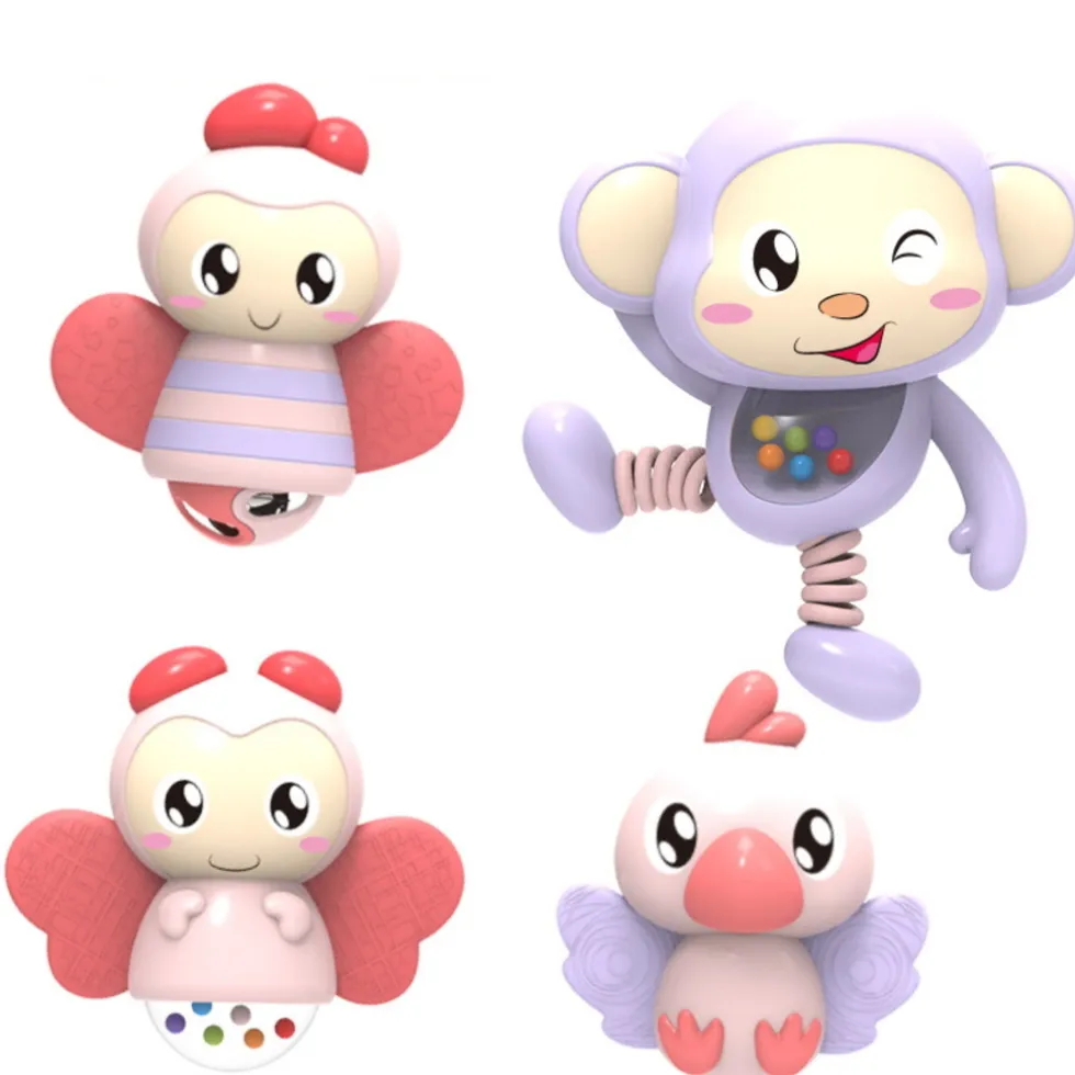 Eco Toys Flower Valley Roze Muziekmobiel