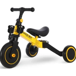 Eco Toys Geel 4-in-1 Loopfiets