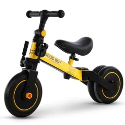 Eco Toys Geel 4-in-1 Loopfiets